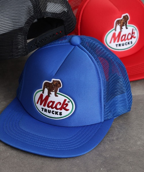 MACK TRUCKS キャップ 帽子 ワッペン メッシュCAP メンズ レディース