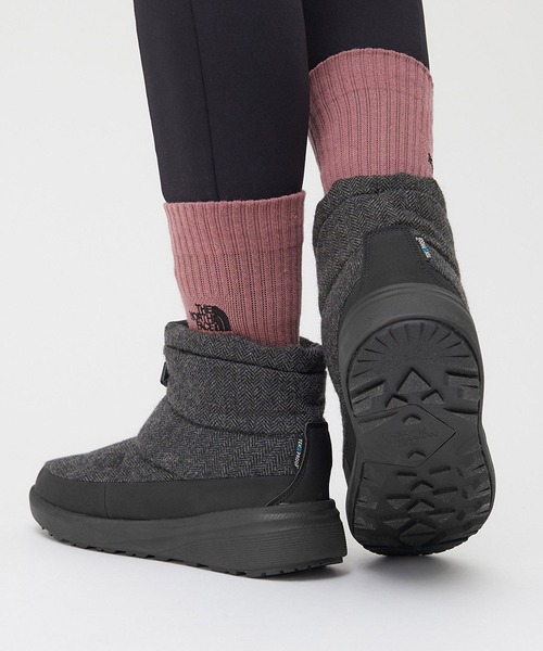 THE NORTH FACE ブラックショートブーツ23cm THE NORTH FACE（ザ ノースフェイス） ショートブーツ 23cm ブラック