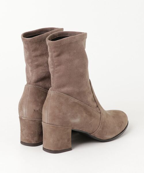 「PARADIS COULEUR」 ショートブーツ 24.5cm ブラウン レディース_画像2