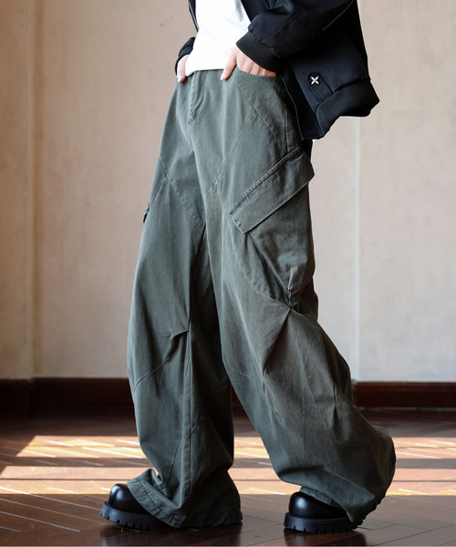 CONTEMPORARY LONDON カーゴパンツ　Y2K NUMERALS]BELTED CARGO PANT（カーゴパンツ）｜NUMERALS（ヌメラルズ