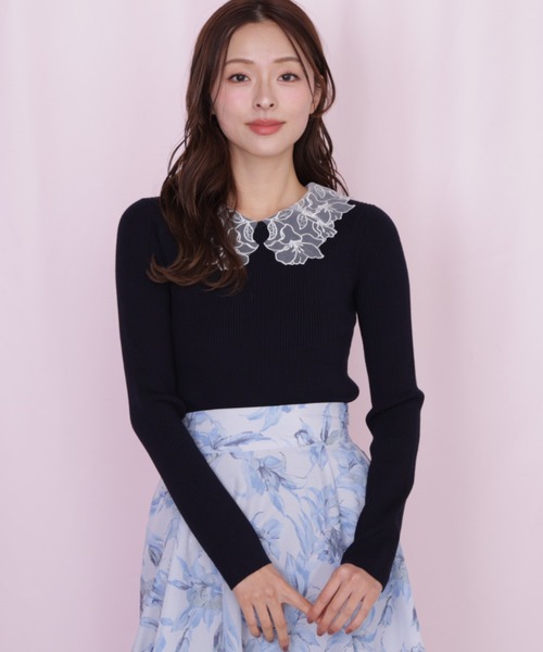 【新品】JILL by JILLSTUART リブトップスレースダウンニット 楽天市場】【SALE／50%OFF】レースダウンリブニット JILL by JILL