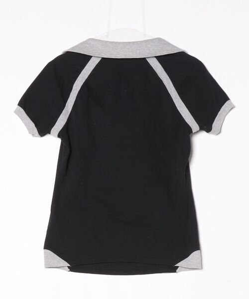 「Alexander McQueen」 半袖カットソー S ブラック レディース_画像2