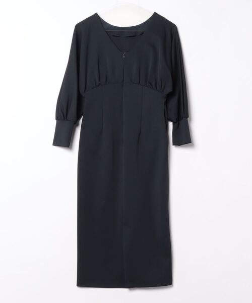 「Sirin」 長袖ワンピース X-SMALL レモンイエロー レディース_画像2