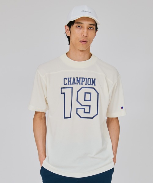Champion モックネックTシャツ L チャンピオン uvカット tシャツ 「Champion/チャンピオン」メンズ GOLF