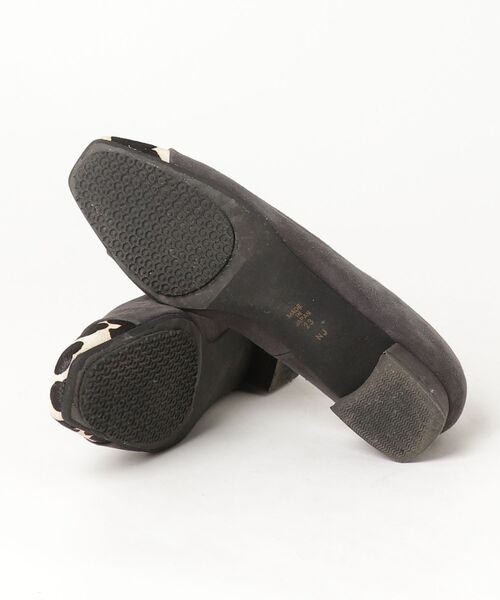 「DIANA」 フラットパンプス 23cm ブラック レディース_画像3