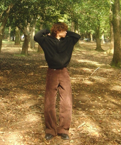 「INTER FACTORY」 ニットカーディガン MEDIUM ブラック メンズ_画像2