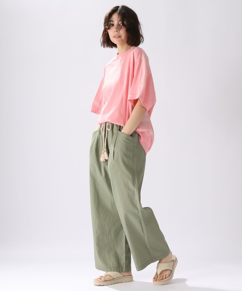 「niko and...」 半袖Tシャツ MEDIUM チャコール レディース_画像6