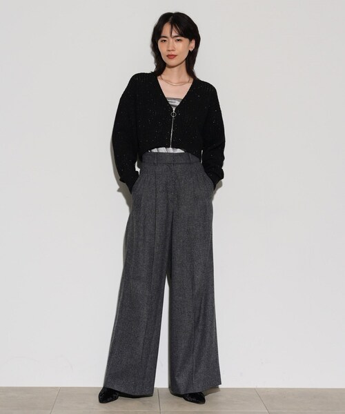 「GALLEST」 パンツ 36 グレー系その他4 レディース_画像2