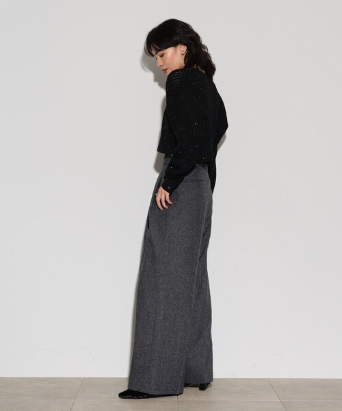 「GALLEST」 パンツ 36 グレー系その他4 レディース_画像4