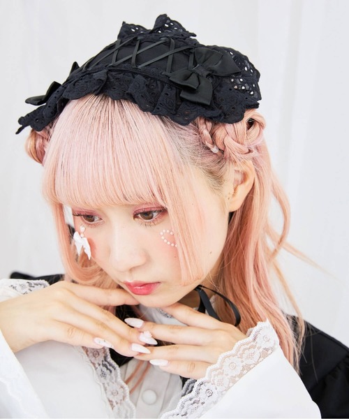 BODYLINE カットレースのレースアップリボンヘッドドレス : ZOZOTOWN BODYLINE カットレースのレースアップリボンヘッドドレス : ZOZOTOWN