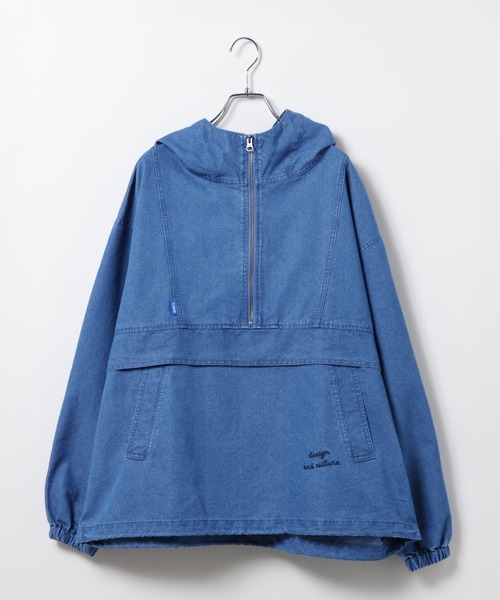 ALAND パーカー 「UNISEX」ALAND／デニムアノラックパーカー