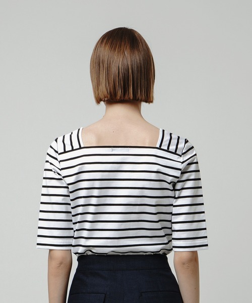 「allureville」 半袖Tシャツ 2 ホワイト レディース_画像4