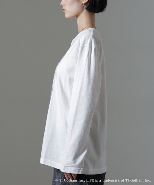 「GOOD ROCK SPEED」 長袖カットソー FREE ホワイト レディース_画像6