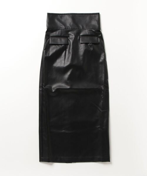 「NEUNA」 タイトスカート MEDIUM ブラック レディース_画像2