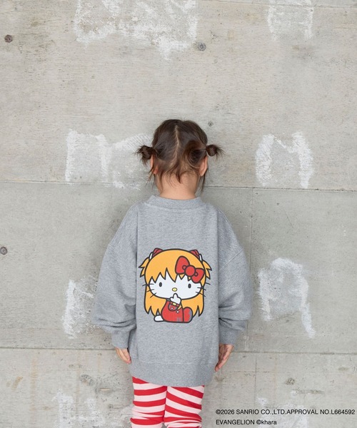 LOWRYS FARM（ローリーズファーム） トレーナー 「EVA x HELLO KITTY