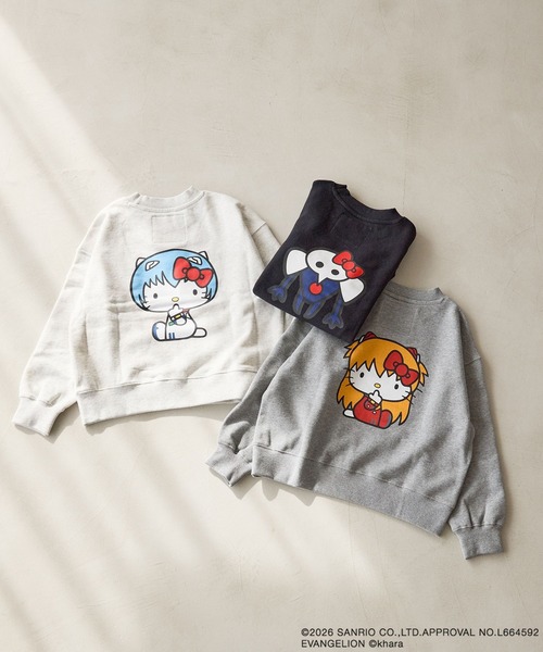LOWRYS FARM（ローリーズファーム） トレーナー 「EVA x HELLO KITTY