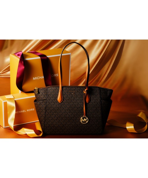「MICHAEL KORS」 トートバッグ FREE ブラウン系その他 レディース