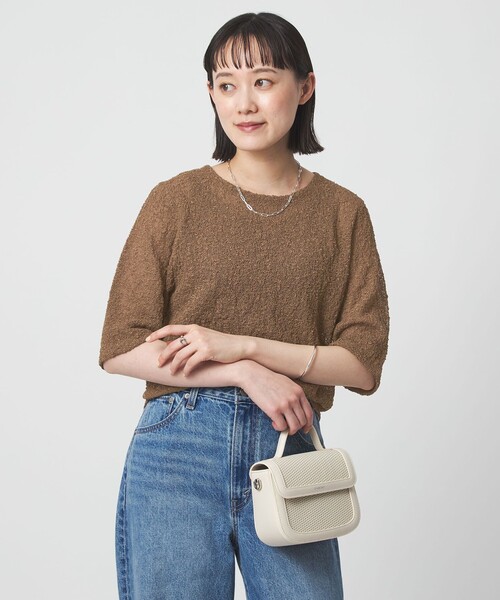 green label relaxing（グリーンレーベルリラクシング） サマーニット