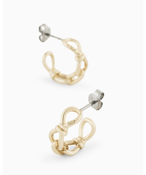 EMPORIO ARMANI フープピアス EMPORIO ARMANI ピアス 「エンポリオ アルマーニ」フープピアス