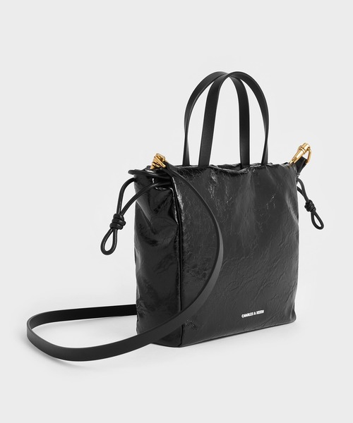 「CHARLES & KEITH」 2WAYバッグ S クリーム レディース_画像8