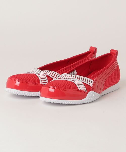 「PUMA」 シューズ 24.5cm ブラック レディース_画像3