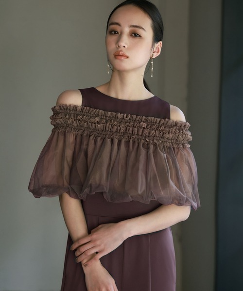「GIRL」 オールインワン M ピンクベージュ レディース_画像3