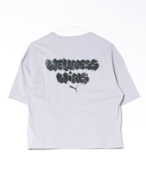 PUMA（プーマ） tシャツ W GRAPHICS BUBBLEOVERSIZED TEE ショート