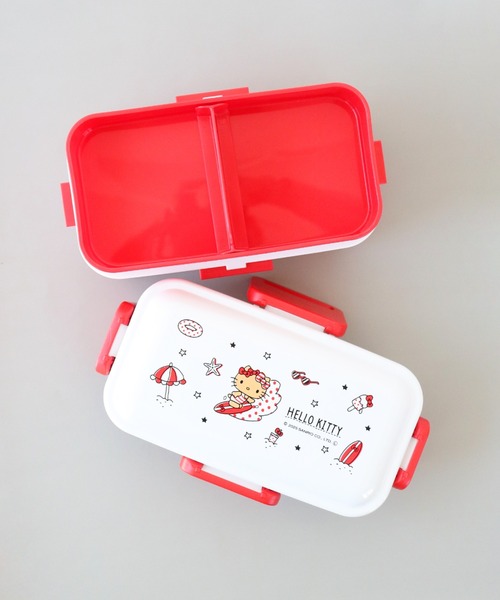 sanrio（サンリオ） 弁当箱 ハローキティ Summer Days 2段ふわっと弁当