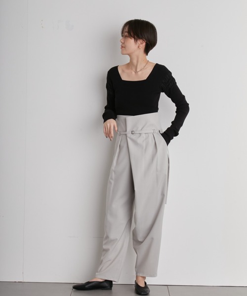 「emmi」 パンツ 0 ブラック レディース_画像2