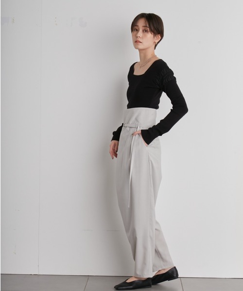 「emmi」 パンツ 0 ブラック レディース_画像3
