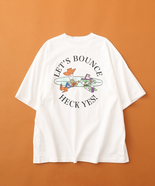 Disney（ディズニー） tシャツ 半袖 トイストーリー プリントBIGTEE