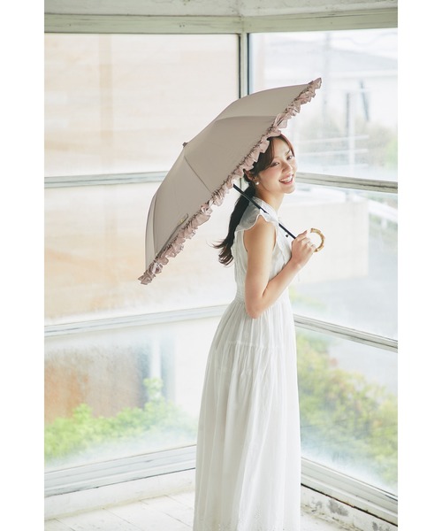 tocco closet（トッコ クローゼット） 折りたたみ傘 完全遮光リボン