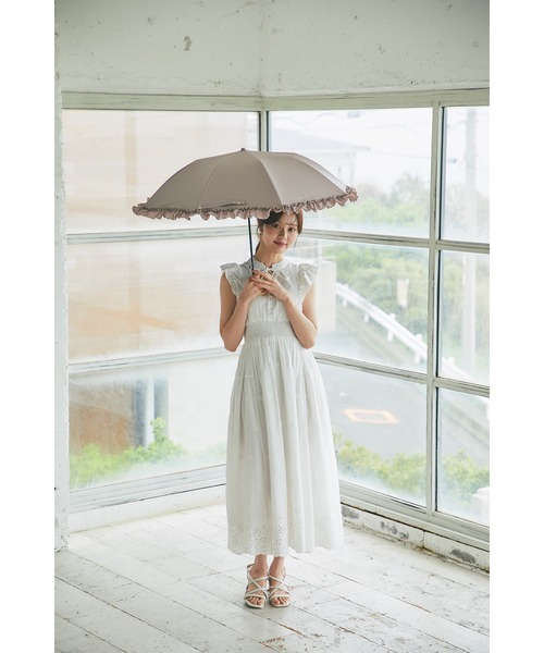 tocco closet（トッコ クローゼット） 折りたたみ傘 完全遮光リボン