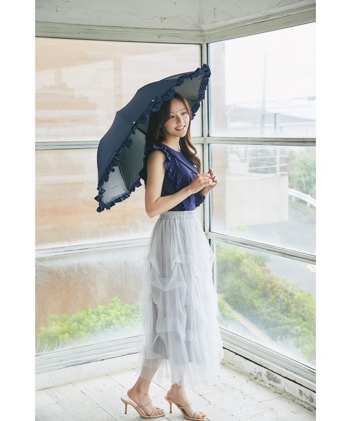 tocco closet（トッコ クローゼット） 完全遮光 折りたたみ傘 完全遮光