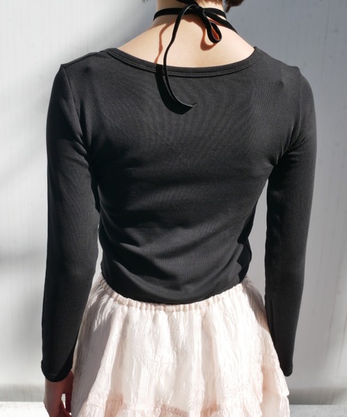 HONEY MI HONEY（ハニーミーハニー） tシャツ honey logo u-neck t