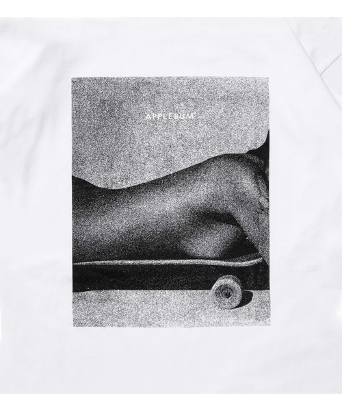 「APPLEBUM」 長袖Tシャツ MEDIUM ホワイト メンズ_画像4