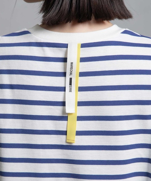 「MARECHAL TERRE」 半袖Tシャツ MEDIUM ホワイト レディース_画像8