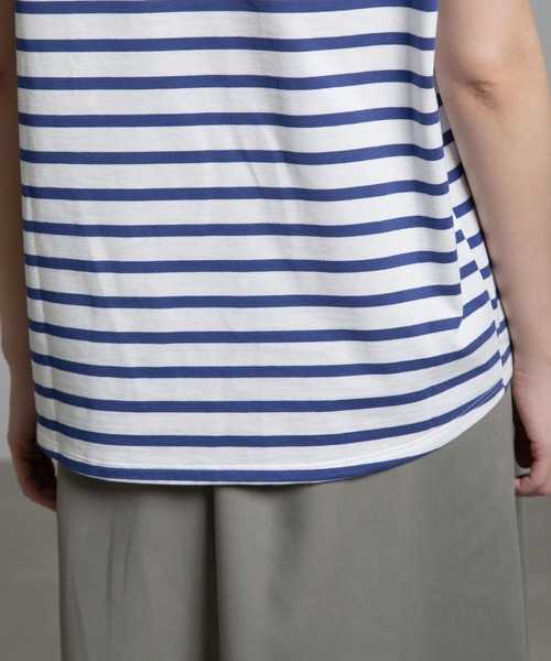 「MARECHAL TERRE」 半袖Tシャツ MEDIUM ホワイト レディース_画像9