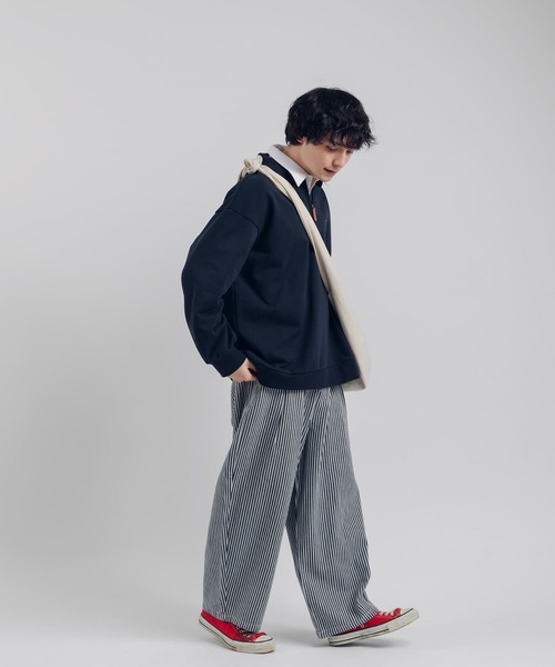 「MUHET」 デニムパンツ SMALL ネイビー レディース_画像3