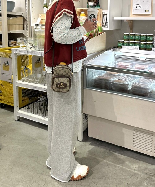 「Alley by w closet」 スウェットパンツ FREE オートミール レディース_画像7