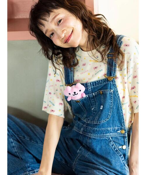 「BETTY'S BLUE」 半袖Tシャツ F クリーム レディース_画像3