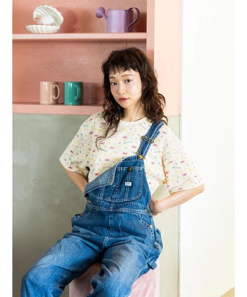 「BETTY'S BLUE」 半袖Tシャツ F クリーム レディース_画像4