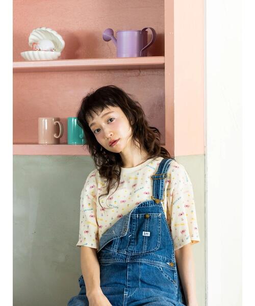 「BETTY'S BLUE」 半袖Tシャツ F クリーム レディース_画像5