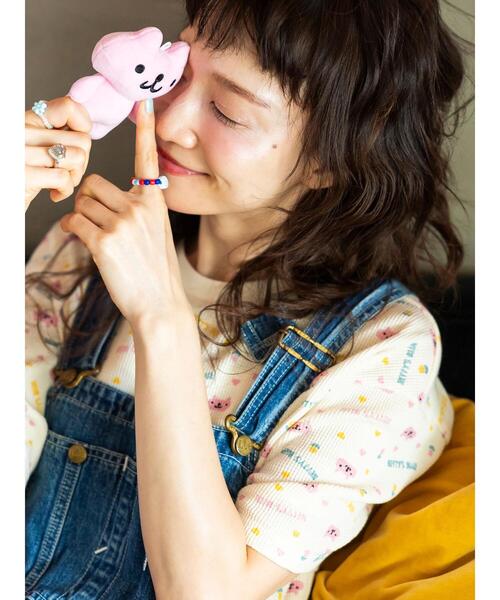 「BETTY'S BLUE」 半袖Tシャツ F クリーム レディース_画像6