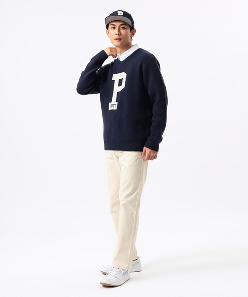 BEAMS GOLF（ビームス ゴルフ） セーター ニット ORANGE LABEL / Pロゴ
