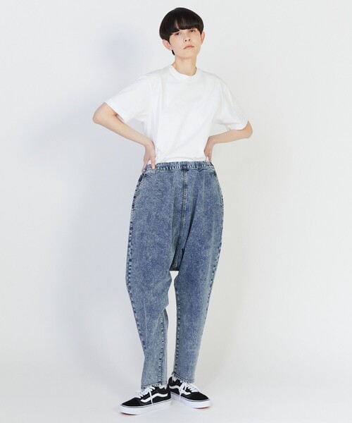 FRAPBOIS x OJAGADESIGN サルエルパンツ FRAPBOIS（フラボア） パンツ スマートサルエルパンツ レディース