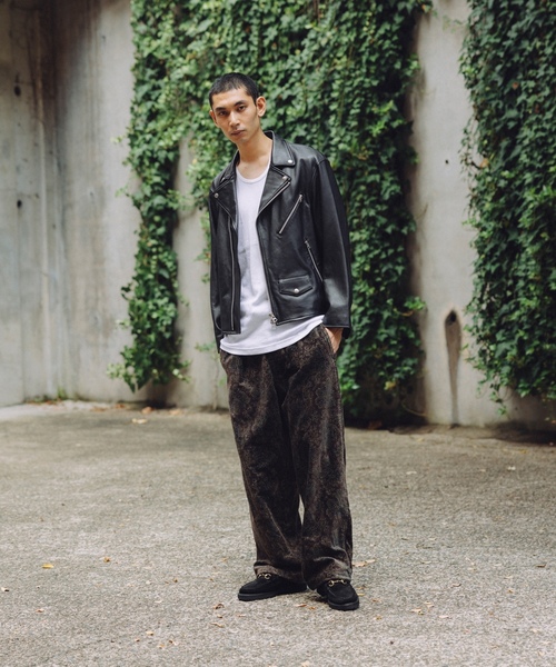 JOURNAL STANDARD レザージャケット　ブラック JOURNAL STANDARD（ジャーナルスタンダード） レザーブルゾン LARGE