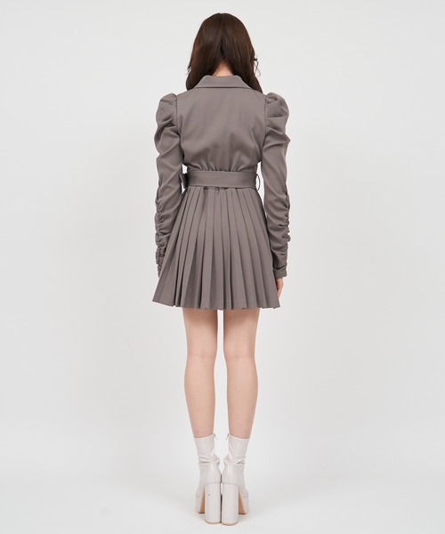 「ROYAL PARTY」 長袖ワンピース FREE ブラック レディース_画像8