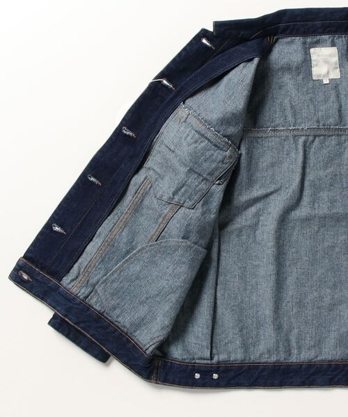 「B:MING by BEAMS」 デニムジャケット MEDIUM ライトブルー レディース_画像3
