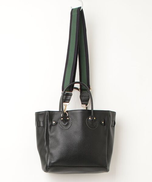 「YOUNG&OLSEN The DRYGOODS STORE」 2WAYバッグ「FRAMeWORKコラボ」 - ブラック レディース_画像2